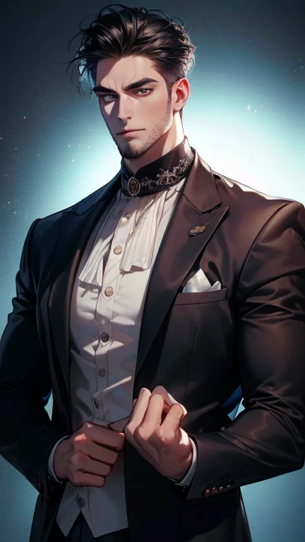 (                league player       ,4K,8k,          highres,          masterpiece :1.2),          ultra-detailed   ,(  realistic,photo  realistic,photo-  realistic:1.37),36-year-old man,3 day beard,Beautiful anime,Portraits,strong,Masculine,           wi...