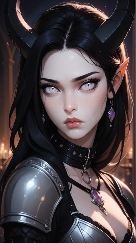 score_9, score_8_ upwards, score_7_ upwards, score_6_ upwards, score_5_ upwards, ((( beautiful , high quality))), sadness, portrait, looks towards , score_9, score_8_ upwards, score_7_ upwards, black sclera , slit p upwardsils, tiefling, white eyes,...