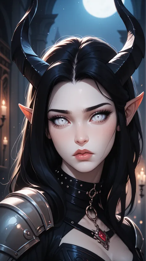 score_9, score_8_ upwards, score_7_ upwards, score_6_ upwards, score_5_ upwards, ((( beautiful , high quality))), sadness, portrait, looks towards , score_9, score_8_ upwards, score_7_ upwards, black sclera , slit p upwardsils, tiefling, white eyes,...