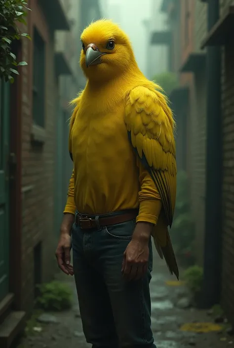 The mysterious man who turned into a canary