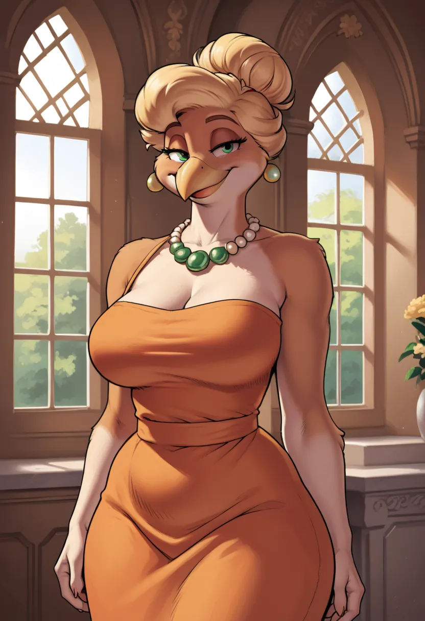 score_9, score_8_up, score_7_up, score_6_up, best quality, highres, source_furry, BREAK
meesh BREAK
1girl, solo, mature female, green eyes, looking at viewer, inside, mansion, window, narrowed eyes, smile,standing, looking at viewer, furry, goldie o'gilt, ...