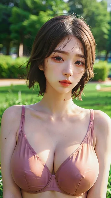 (8k, Realistic, RAW photo, best quality:1.4), Japanese, (female 1 person), (sexy lingerie:1.3), Facial beauty, (Realistic Faces), (Realistic eyes), beautiful eyes, (Realistic Skin), beautiful skin, (Big Breasts:1.6), ultra-high resolution, very detailed, G...