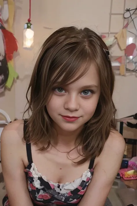 Cute, twink, dark blonde hair, teen, teenager, crop top, whore house, blue eyes, short hair, messy hair, matthew grey gubler as a girl, surprised expression, busty, huge soft breasts, thin, feminine body, bmb-fc, ch0l4m4k3up, lipliner, eyeliner, red lipsti...