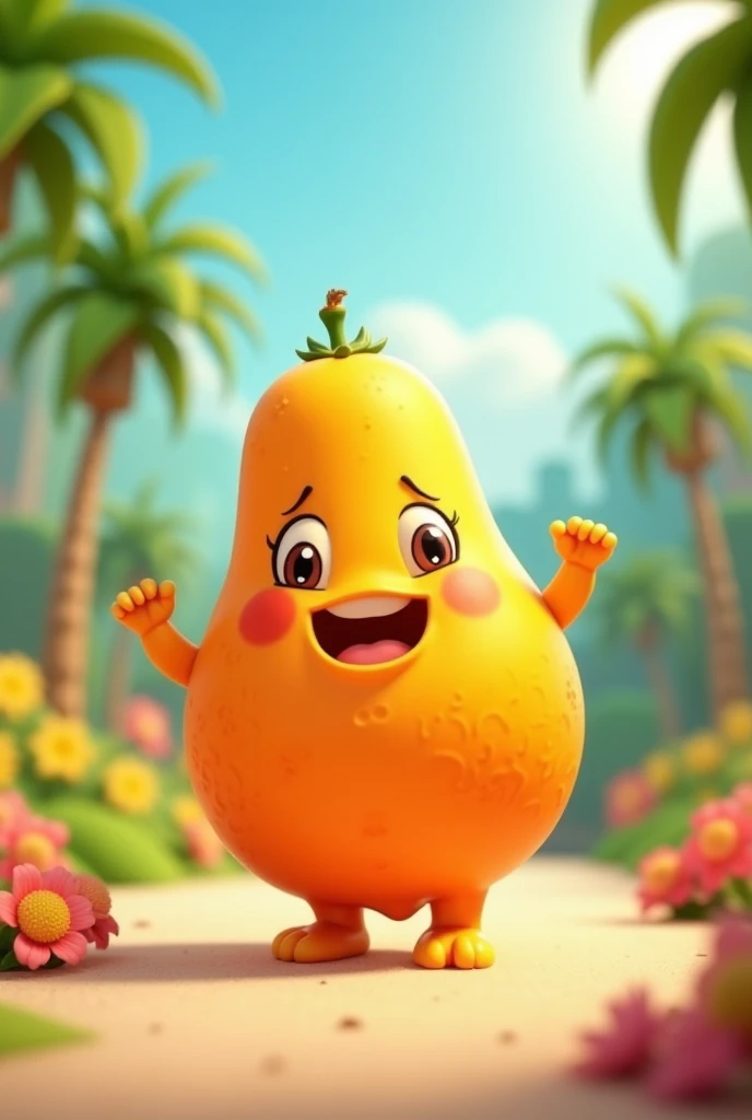 Animated papaya