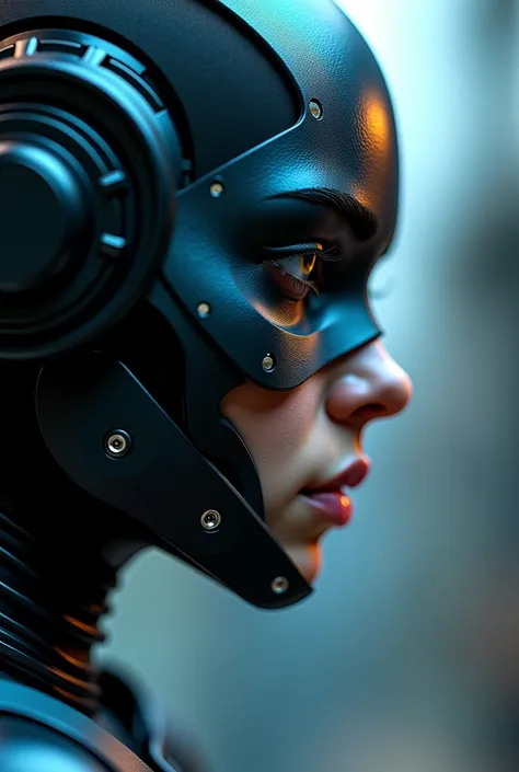 a close up of a person with a futuristic face and a full body, a screenshot by Julio González, cgsociety, digital art, rgp artwork, game promotional poster, profile picture 1024px, game poster, loadscreen”, amazing splashscreen artwork, guyver, psytrance a...