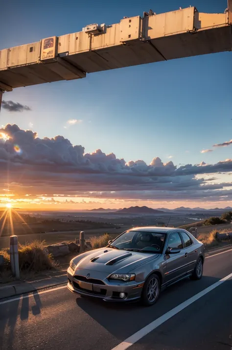 Road Trip at Sunset/Sunset Speed/road trip in the sunset