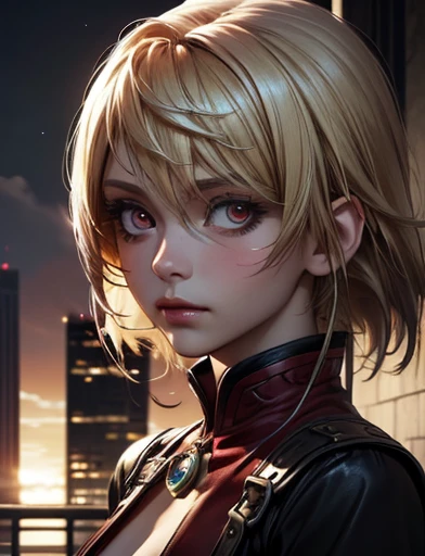 pink hair, (official art、highest quality、Unity 8k wallpaper、32K、​masterpiece、super detailed、超A High resolution、realistic、Photoreal:1.2)、(cinematic lighting:1.2), High resolution, (masterpiece: 1.4), Super detailed, one girl, platinum blonde, medium hair, r...