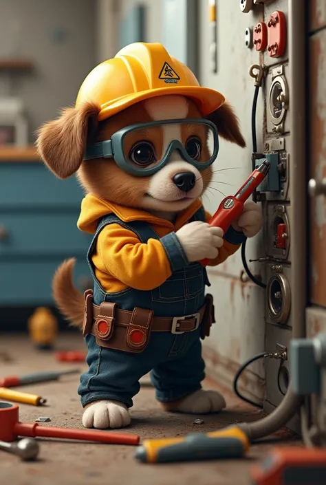 Electrician puppy 