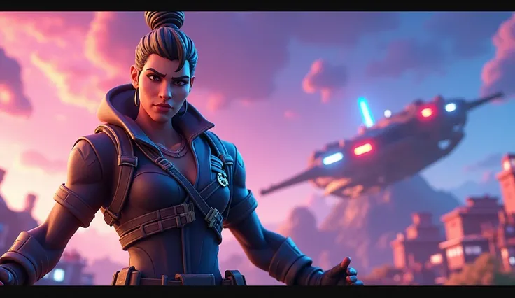 Fortnite YouTube thumbnail attractive to the public 