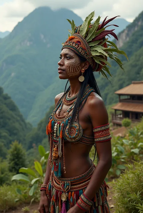 Goroka traditional woman 