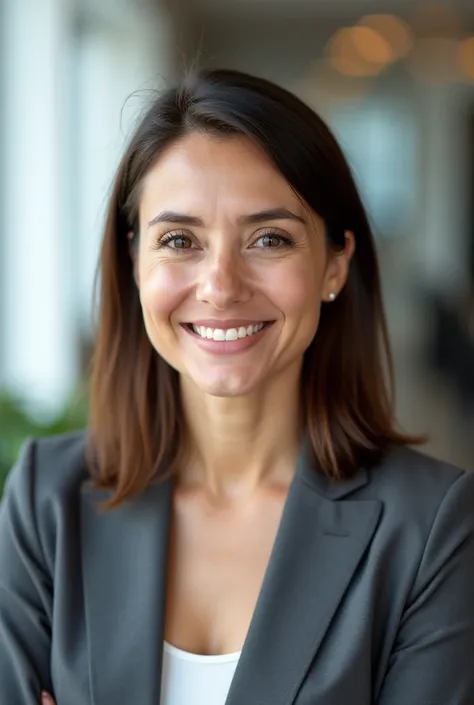 Headshot photo of a woman who is a 37-year-old human resources specialist 