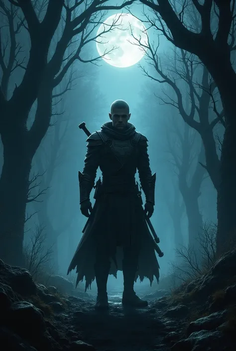 Forest at night demon Slayer