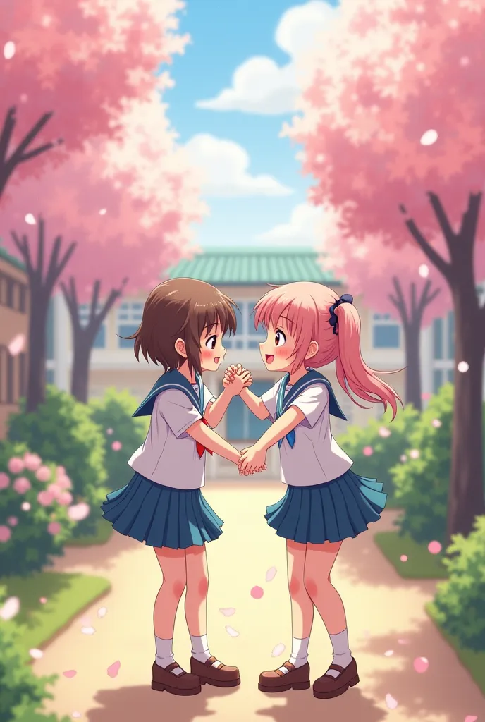 elementary school kissing Ichigo Mashimaro style