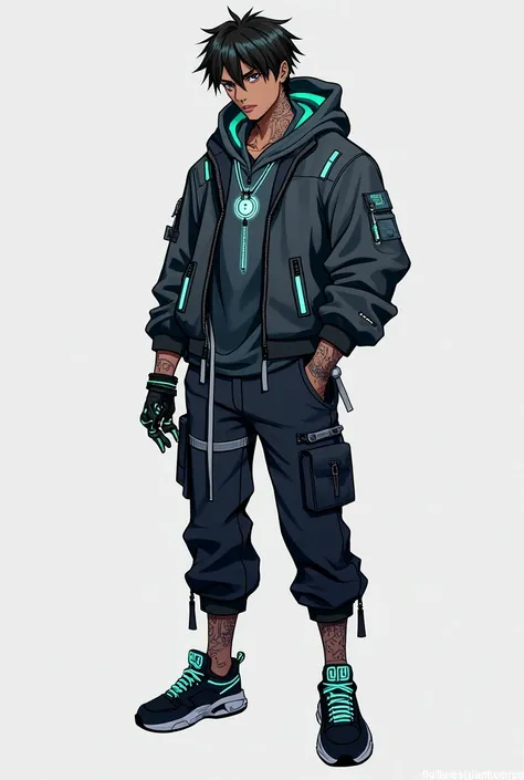 Character Design Prompt:

Name: Rema (fictionalized version)

Style: Futuristic, streetwear, cyberpunk-inspired, anime style.

Appearance:

Face: Rema has sharp, confident features with a smooth, dark skin tone. His eyes are expressive, glowing faintly wit...