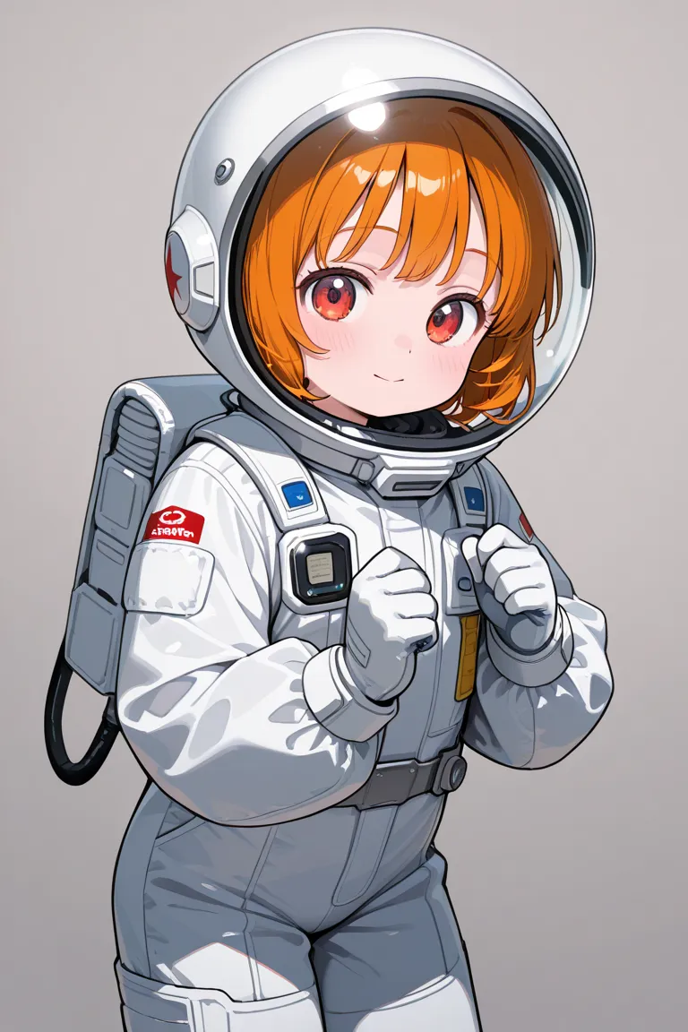 Adorable,loli,spacesuit,space_helmet,gloves,magical girl,