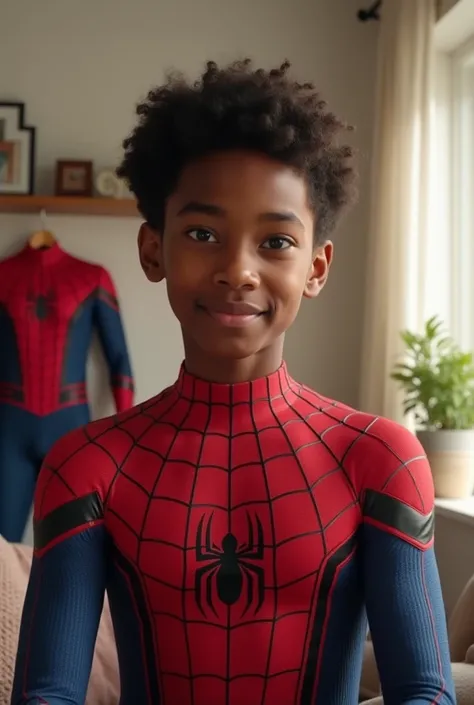 Miles Morales speaking to a camera for his YouTube channel 