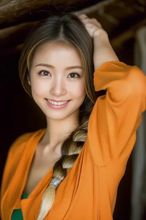 masterpiece、1 beautiful girl、fine eyes、puffy eyes、highest quality, 超High resolution, (reality: 1.4), movie lighting、Japanese、 Asian Beauty 、Korean、super beautiful、beautiful skin、body facing forward、close up of face、( super realistic)、(High resolution)、(8k)...