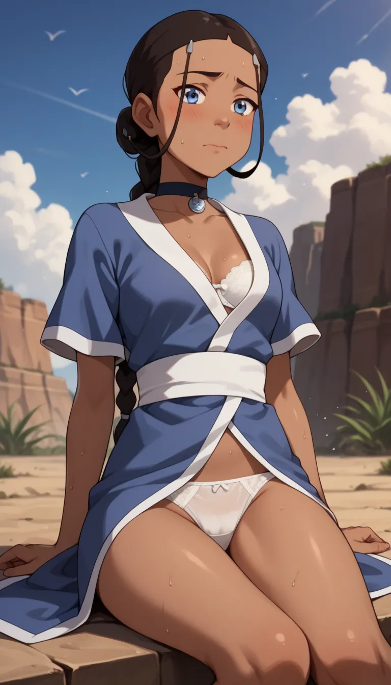 Score_9, Score_8_up, Score_7_up, Score_6_up, Score_5_up, Score_4_up, Source_anime, Tag1, Tag2, Quality_masterpiece, Anatomically correct, detailed skin, 1girl, detailed face, solo,

small young girl, glistering skin, whitekatara, long hair, blue eyes, brow...