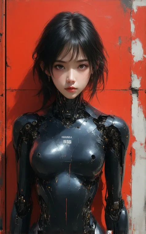 Exquisite 3d manga techno cyborg 3d ainme model, super soldier and concubine, ashtonishing and iconic,  Masterpiece, spectacular anime 3D photorealism. score_9, presenting the amazingly gorgeous MIKO a beautiful Japanese techno cyborg 3D anime machine huma...