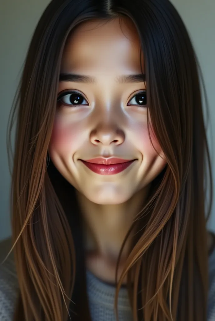  hyperrealistic portrait ,  Top quality,  maximum definition,  maximum resolution, Artwork, EXTREMELY REALISTIC FACIAL DETAILS, DETAILED SKIN,M REAL EYES, eyelids, eyebrows eyelashes , hair, Lips, REALISTIC SKIN PORES, PROFESSIONAL PHOTOGRAPHY Canon EOS R5...