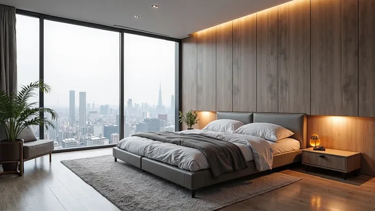 modent bedroom interior