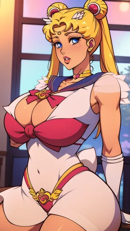 The beautiful body of Usagi Tsukino, Big Breasts, Beauty,    Plump Lips,   High Quality 
