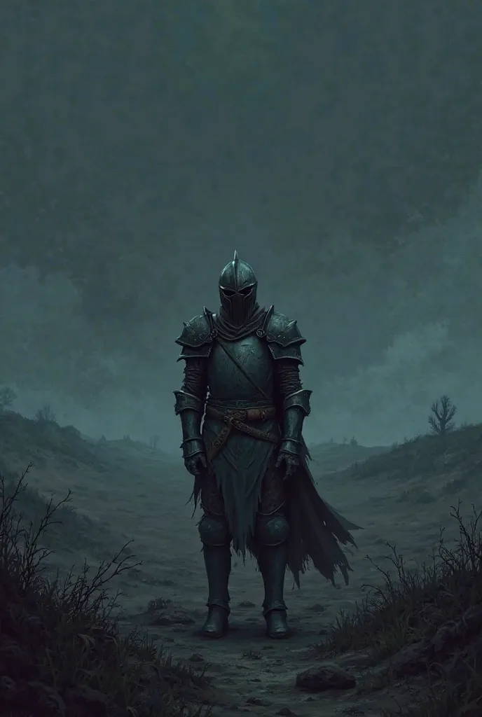 Sad terraria game
 backround with a Knight 