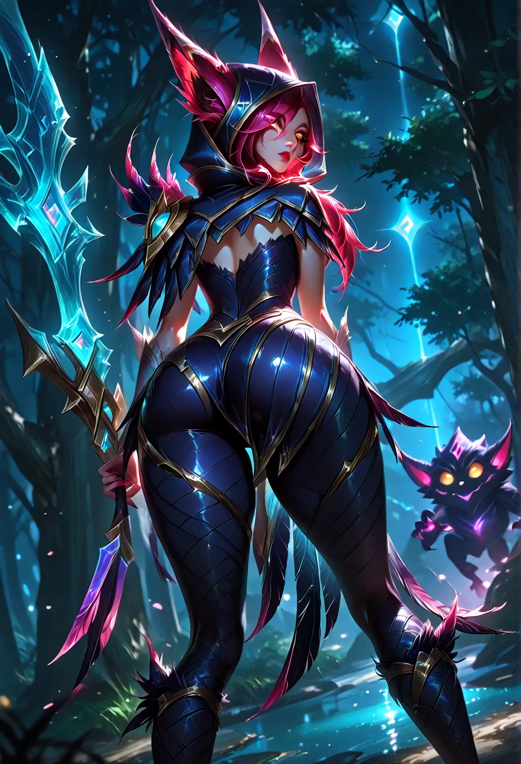 score_9, score_8_up , score_7_up , score_6_up , NSFW:1.4, ((A woman Xayah , (League of Legends))，((Alone)), source_anime, sharp_lascalae, ultra sharp focus, tools, more_details_x l , details:1.5,（(Illustrations,  Artgerm ))，（Really, sense of reality：1.4)，（...