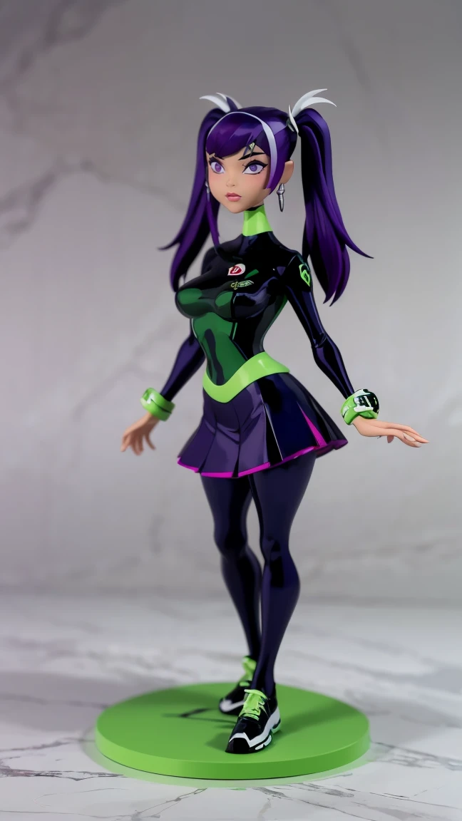 Guinevere "Guin" Tennyson (Guin 23)



Theme Color: Purple

Hairstyle: Twin high ponytails with electric purple streaks, secured with silver ribbons

Eye Color: Violet-blue

Hair Color: Ash brown with bold violet streaks

Skin Tone: Cooler, slightly paler ...