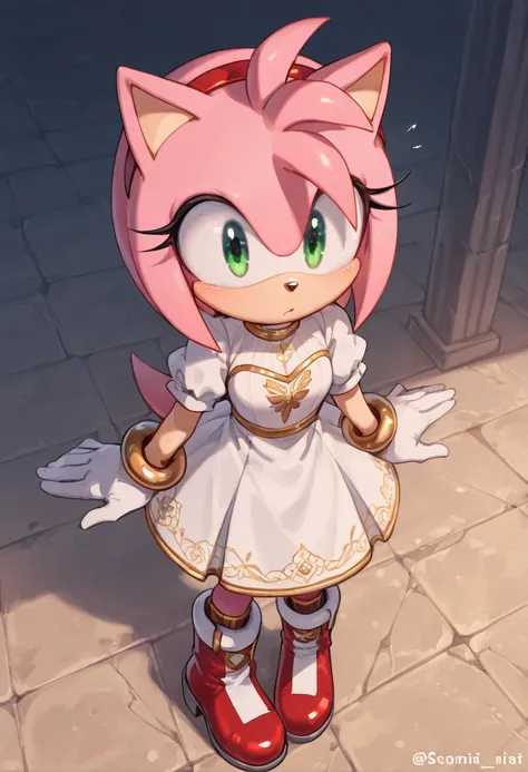 One would have said, to see the pensive thoughtfulness of his glance, that he had already, in some previous state of existence, traversed the revolutionary apocalypse.,sonic, furry male, green eyes, red-white shoes, socks, white gloves,amy rose, furry fema...