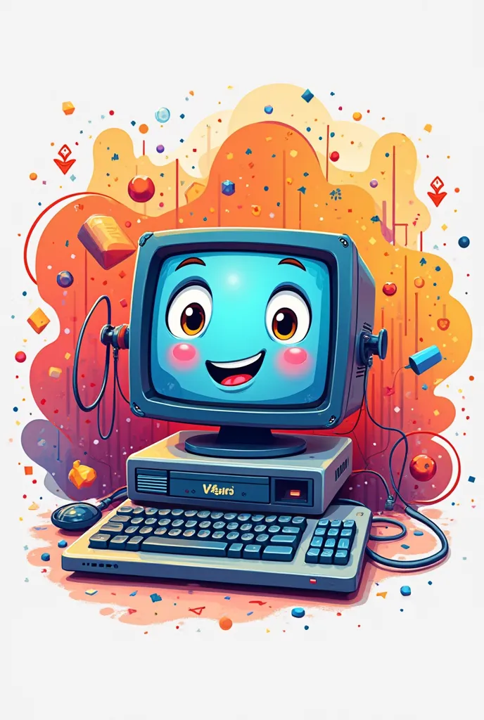 Create a Pixar-style ICT logo for me