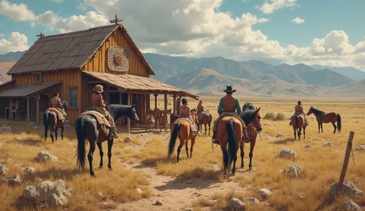 A farmer dreams of turning an abandoned ranch into a place, place where tribal traditions and horse rescue are combined.