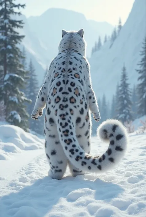  You grow a tail (Snow leopard)