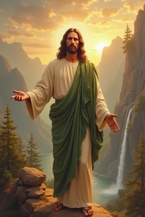 import openai

openai.api_key = "SUA_CHAVE_API"

response = openai.Image.create(
    prompt="A serene and divine depiction of Jesus  Christ standing with an outstretched hand, inviting and compassionate. He has long, wavy brown hair, a short beard, and wea...