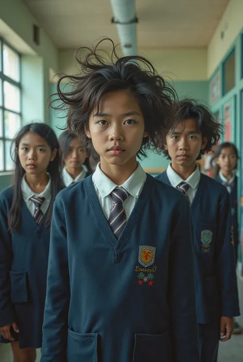 Imagine walking into a school where students wear neat uniforms but have messy, unkempt hair wouldn’t it seem incomplete?  male and female, real humans and philippines school uniforms DEPeD