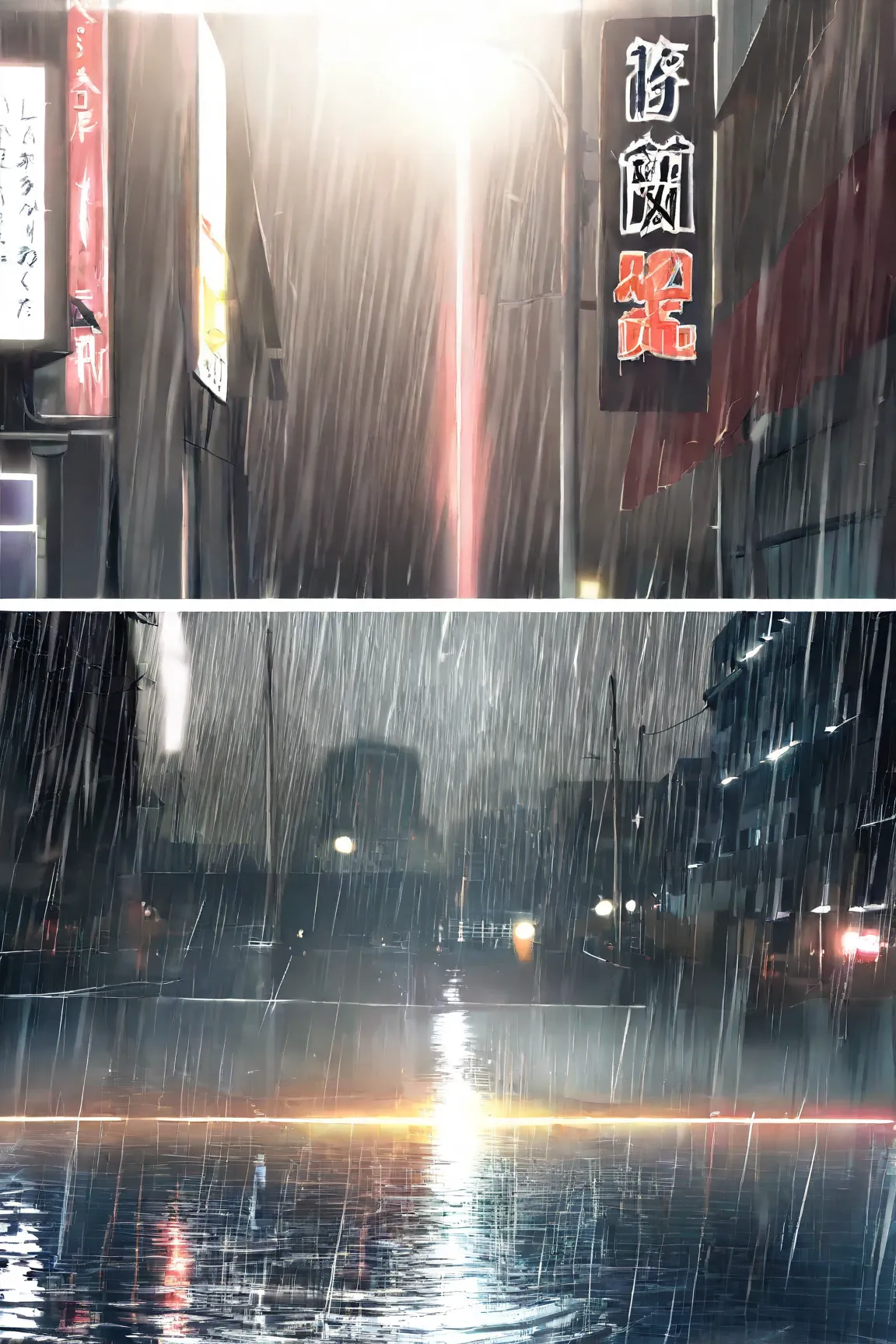 


The Poetic Transformation of a Rainy City
Hyperrealism x Impressionist brushstrokes
4K resolution / Light refraction effect enhancement
Color Temperature: 6500k （Cool Tone Undertones）
Primary: Lead Color(#708090) / Pearl Grey(#D3D3D2)
accent: Umbrella R...