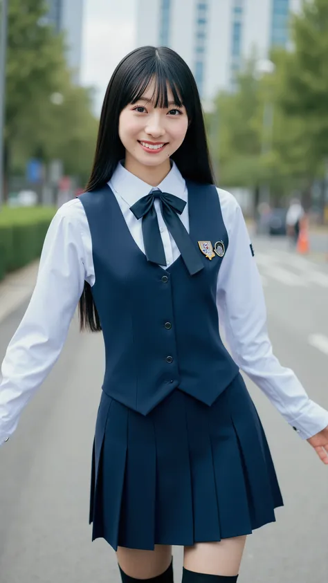 A high resolution photograph of a Japanese young woman, masterpiece, amazing quality, intricate details, professional lighting, fashion shoot, solo, 1girl, a office lady, full body, (tall, small head, small face, tiny breasts, slender, slim and thin body),...