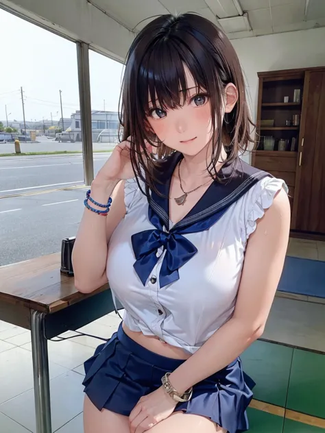      Mature Woman Millimeter Opening        ,   お寺のbig breast ,     school uniform,     sailor suit  ,    high school girl,       cardigan   ,     Cosplay, big breast ,           She is sitting on a chair and working on a computer with a cute and embarrass...