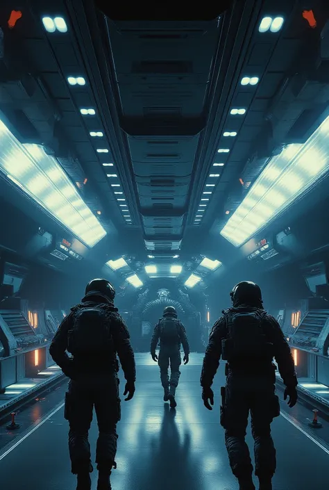 🎬 777777777ft long and 7777777ft wide and 3500ft high alien heavy armored space ark lowering rear door with commandos walking down ramp to hostile enemy planet surface,
"The Vampora Chronicles 2025:The Kavakee And The Zogo” 

Official Trailer
taking the sa...