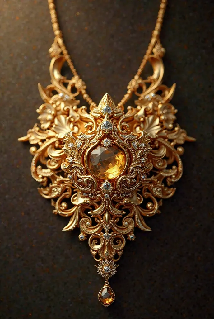 New gold trending jewellery design 