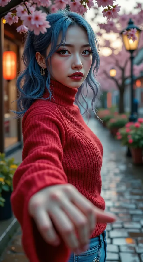  [Style: "Photorealistic, cinematic, cyberpunk"](Key Directive: "Ultra-sharp human eyes with biological accuracy"){ Character: "20-year-old Caucasian woman" | Face: - "symmetrical pale skin (subsurface scattering:1.3), full lips (vertical lip wrinkles:0.7)...