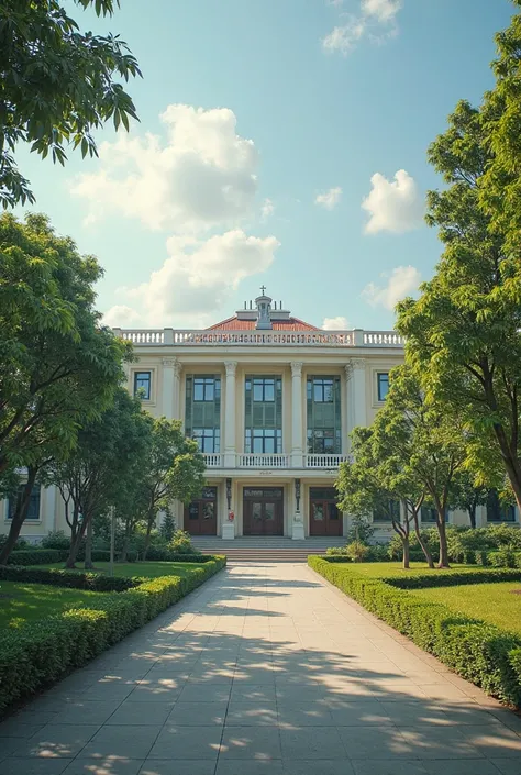 School video about Hung Vuong University