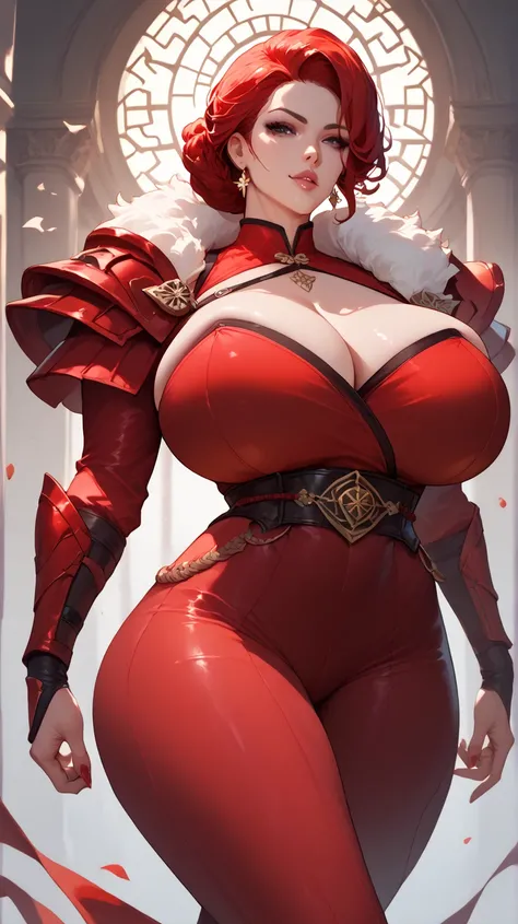 Sexy Korean ( huge breasts) White and red clothes 
 Assassin's Screed Corsairs 