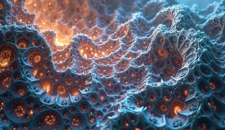  fractal patterns. 