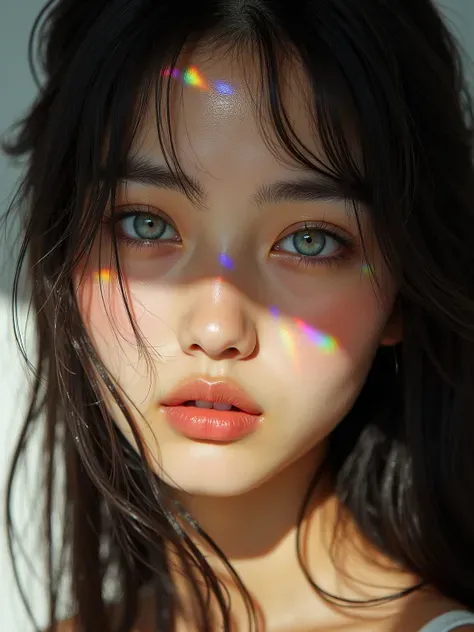 Ethereal Gaze with Prism Light