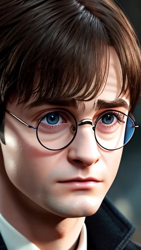  Harry Potter: focus on the realistic face