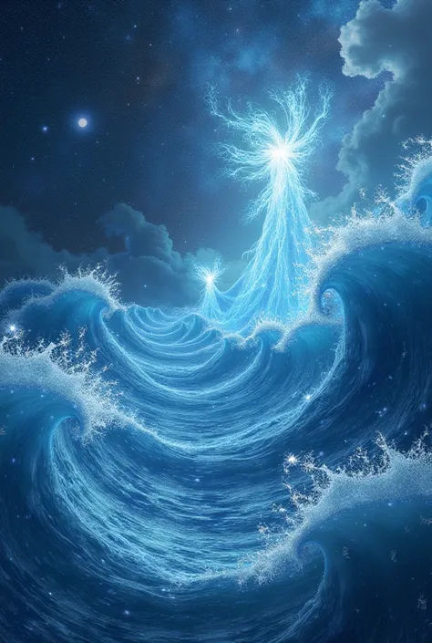 Universe in the form of waves