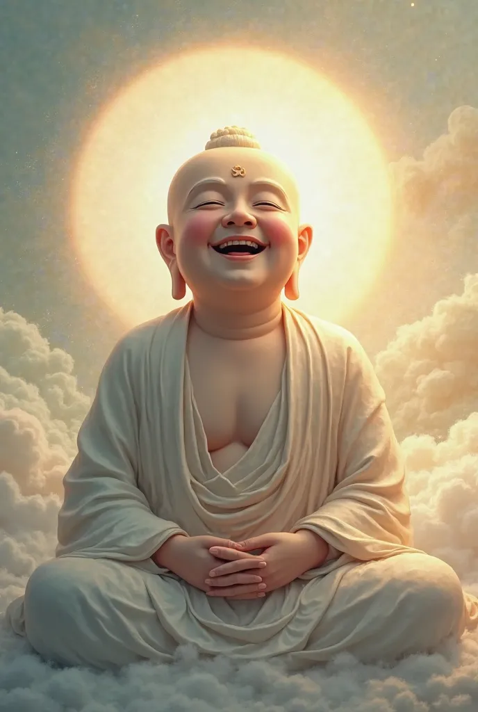 Buddha laughed. 