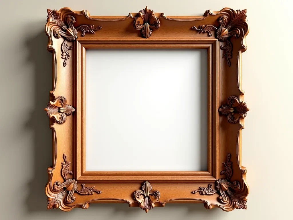 lovely wooden picture frame