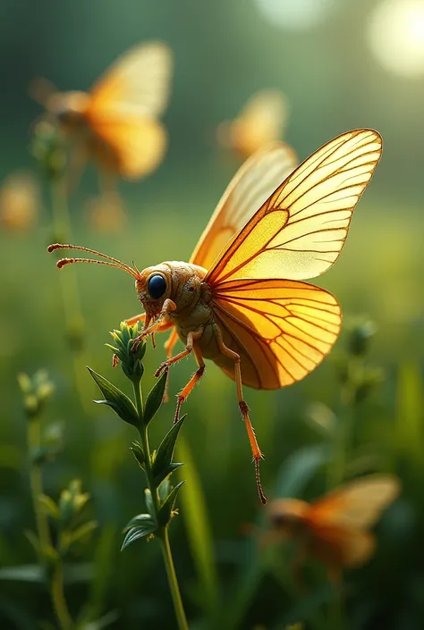 Butter cockroaches: genetic engineering created these creatures butterfly-like cockroaches. Butter cockroaches eat poisonous grass